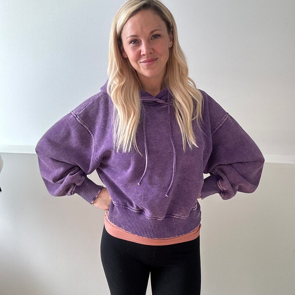 Hoodie Weather Cropped Hoodie - Picture 2 of 3